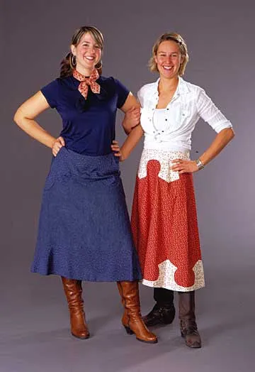 243 Rodeo Cowgirl Skirt - PDF