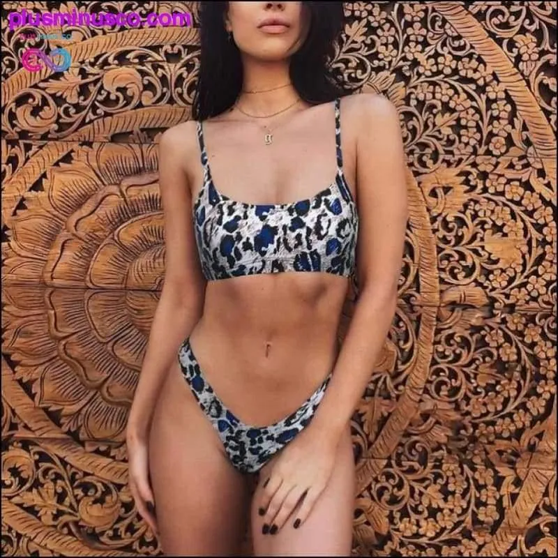 Bikini Women Swimwear Swimsuit Sexy Leopard Snake