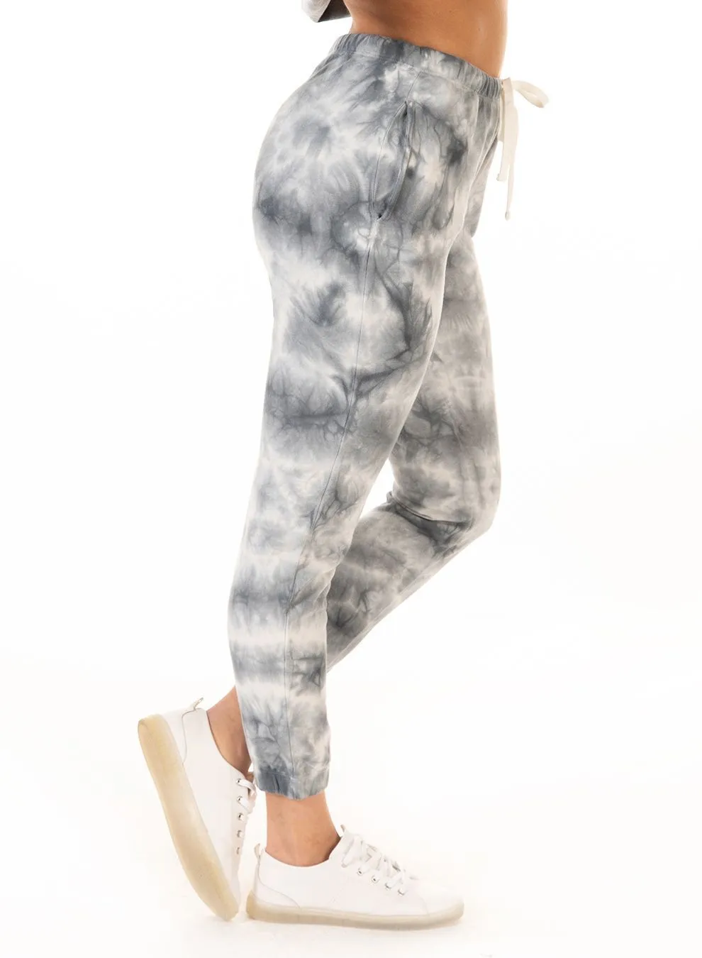 Dex Tie Dye Jogger in Navy