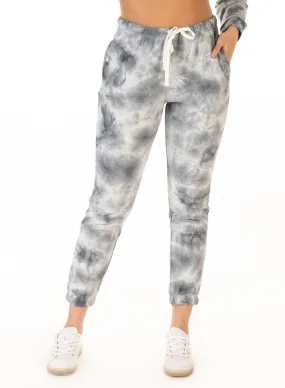 Dex Tie Dye Jogger in Navy