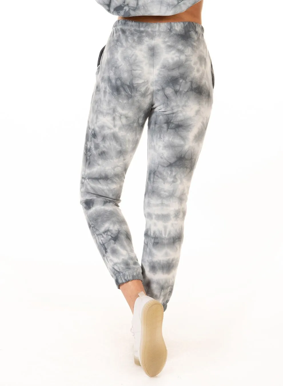 Dex Tie Dye Jogger in Navy