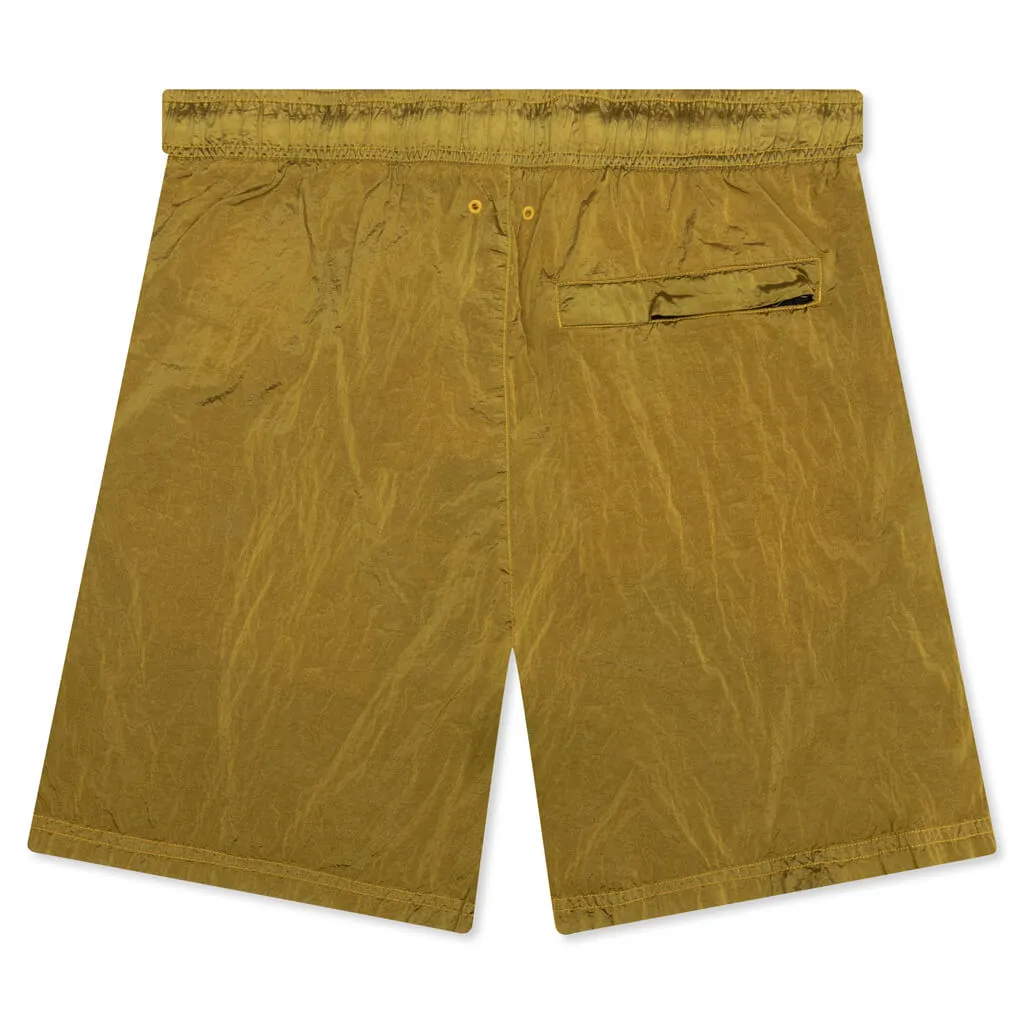 Econyl Regenerated Nylon Swim Trunks - Yellow