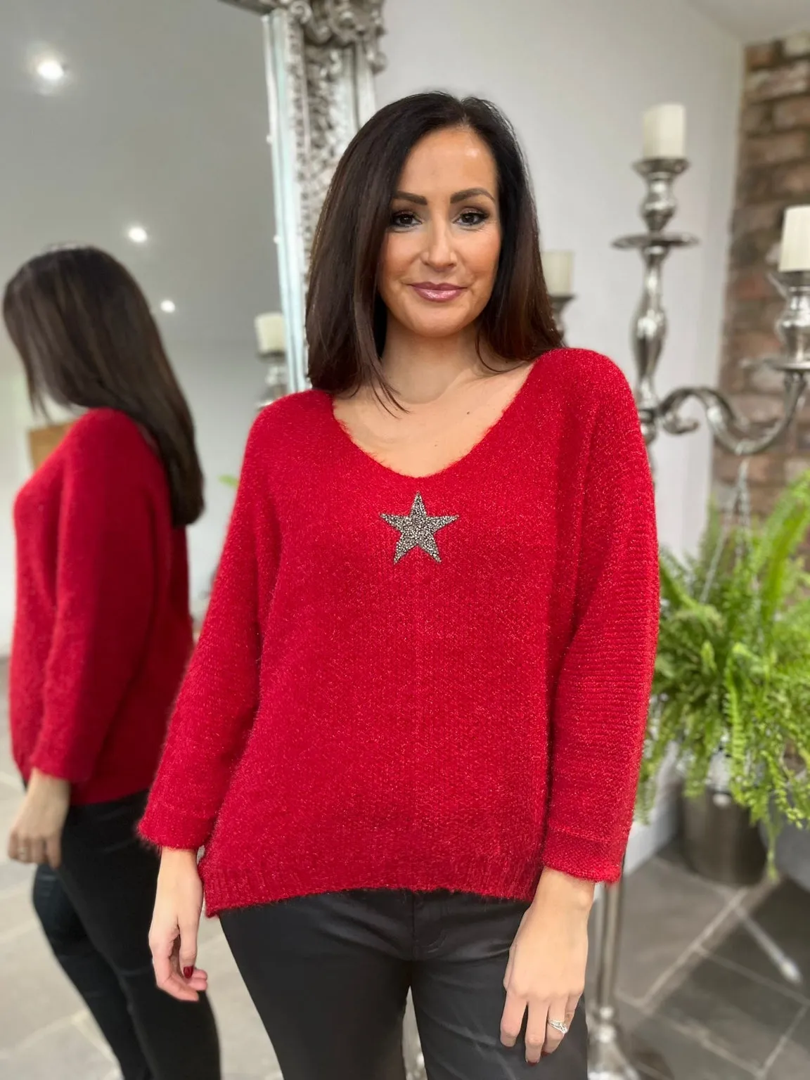 Embellished Star Jumper Flynn