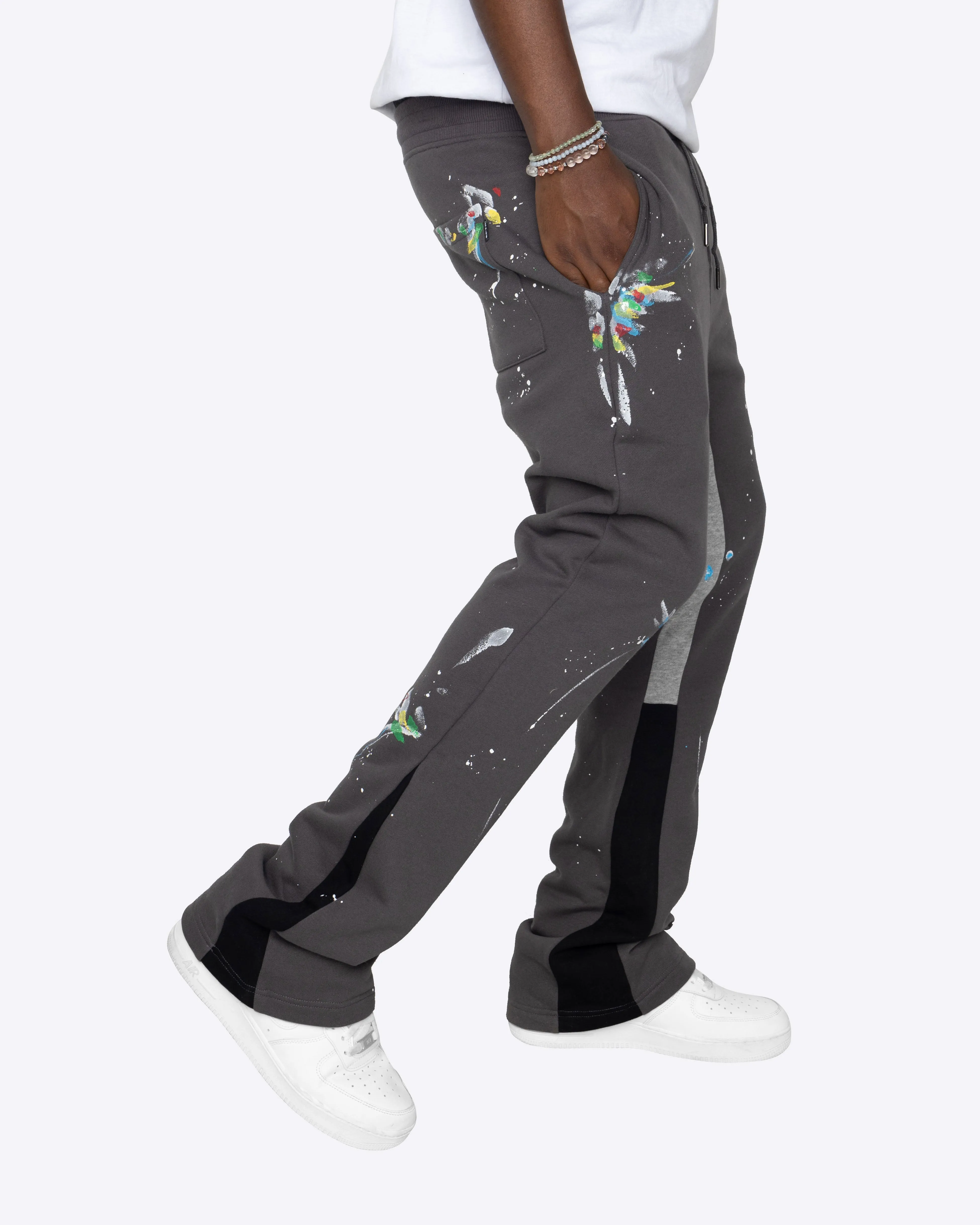 EPTM BIG N TALL SHOWROOM SWEATPANTS-CHARCOAL