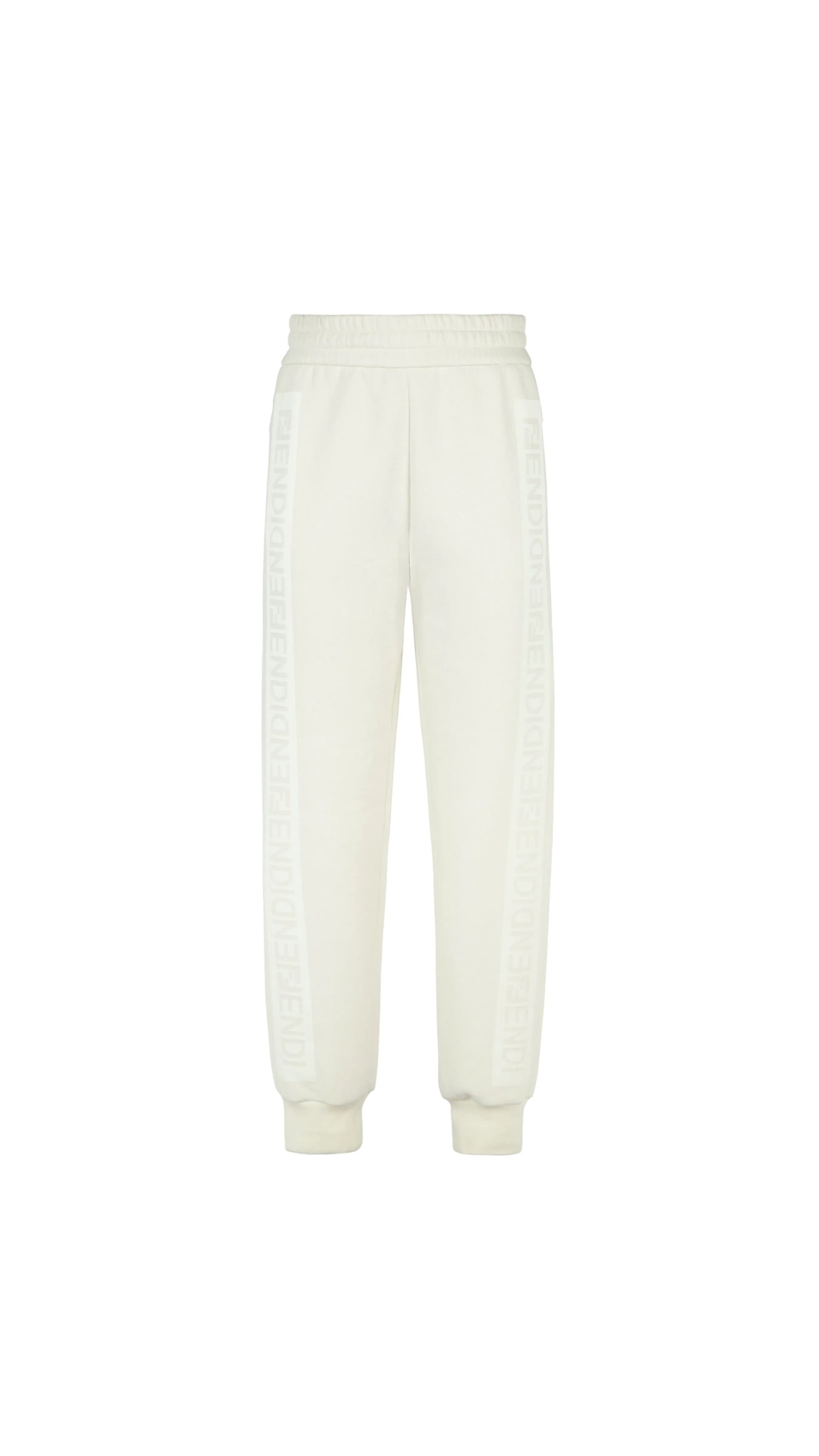 FF Cotton Sweatpants - White