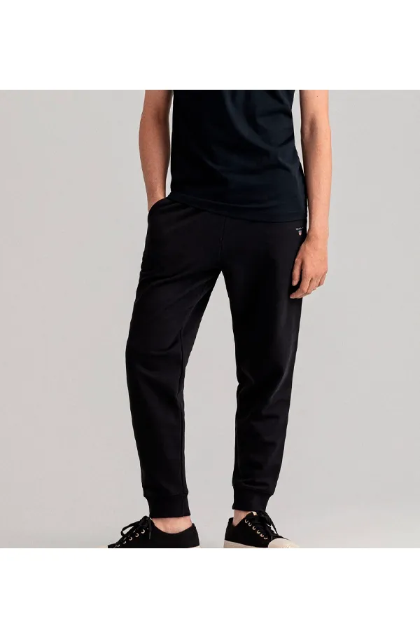 GANT Sweatpants Shield Logo Black