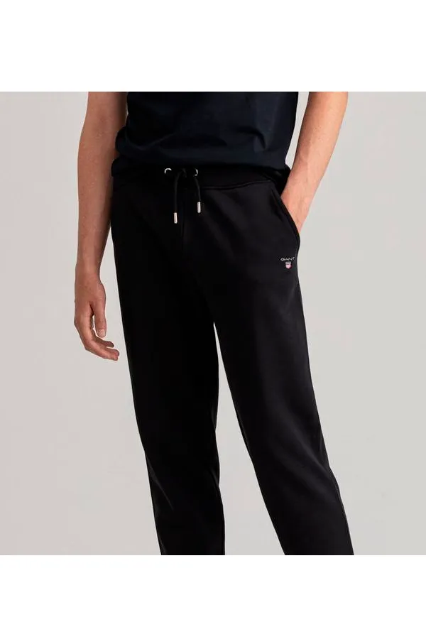 GANT Sweatpants Shield Logo Black