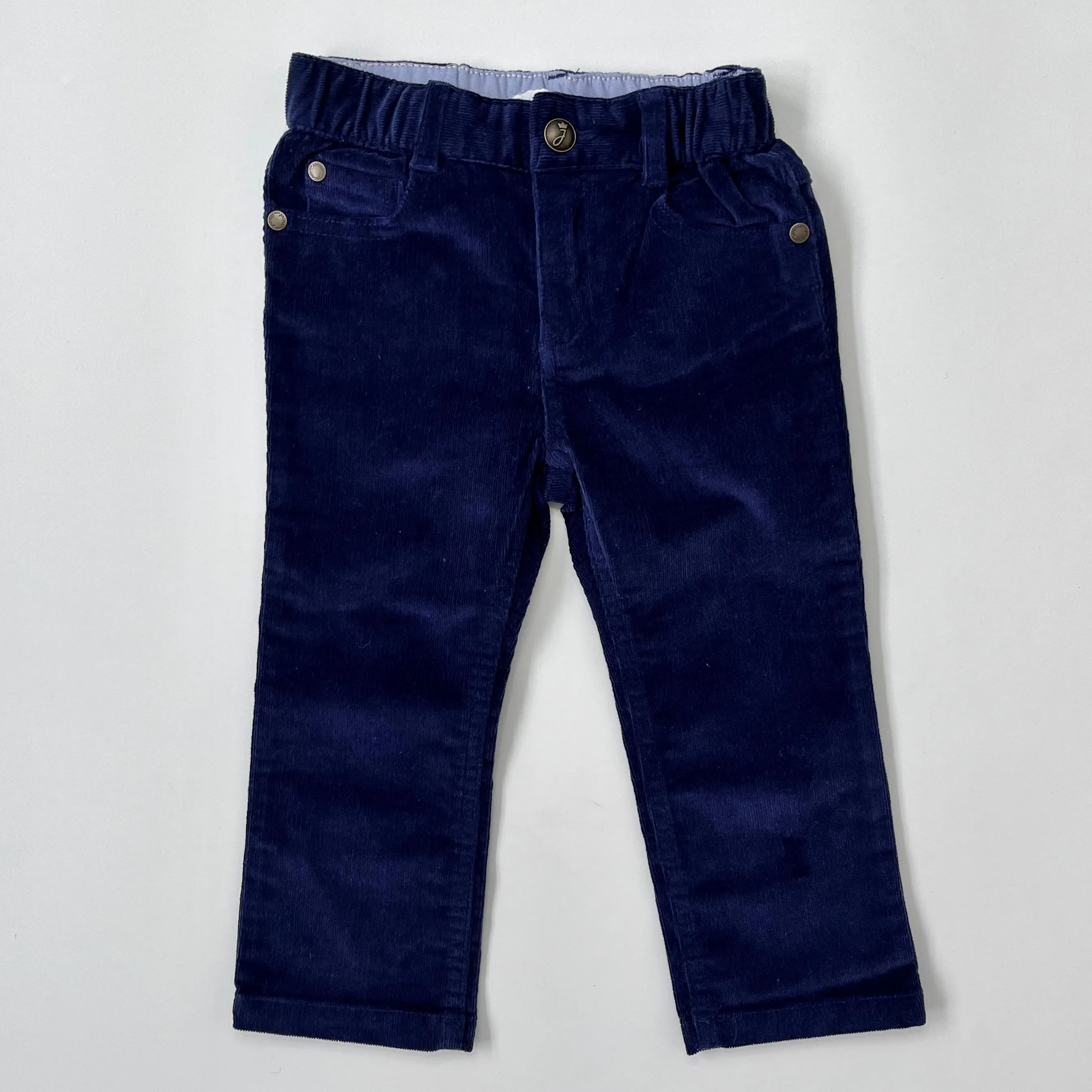 Jacadi Navy Cords: 18 Months (Brand New)