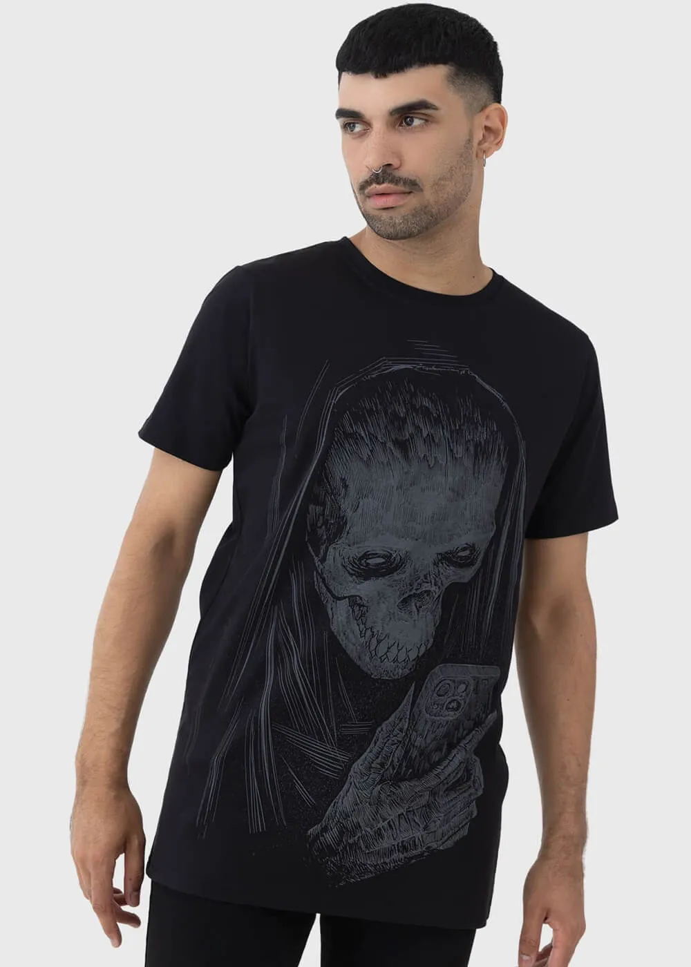 Killstar Digi Death T-Shirt Black