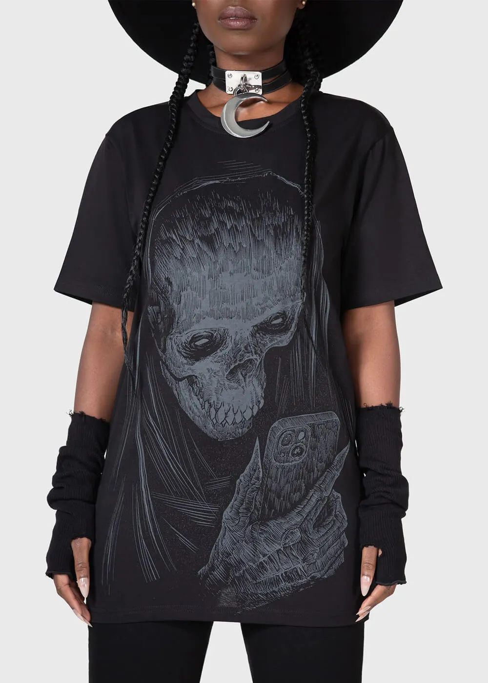 Killstar Digi Death T-Shirt Black