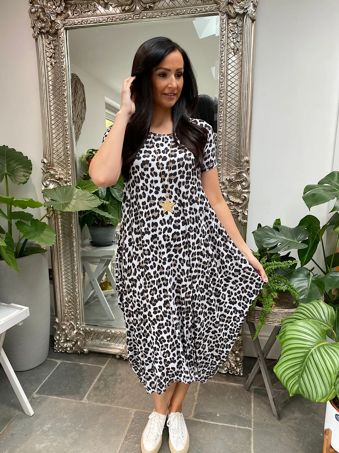 Leopard Pattern Dress Shannon