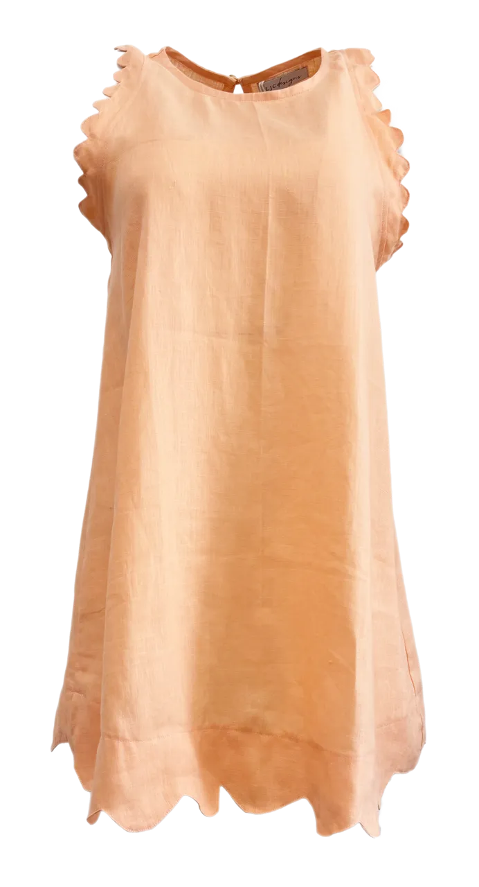 LJC Banksia Dress, Apricot