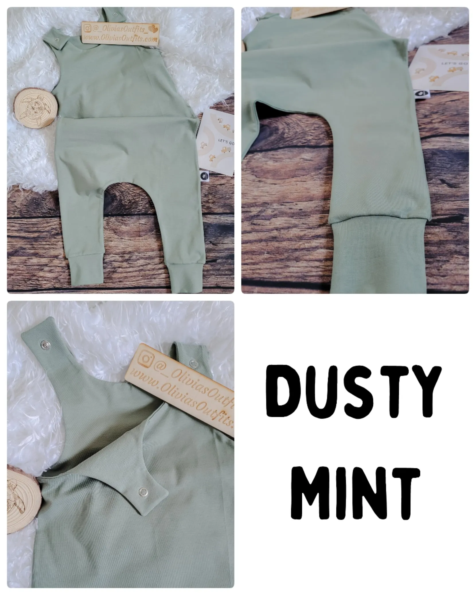 Short Romper - Solid Colour