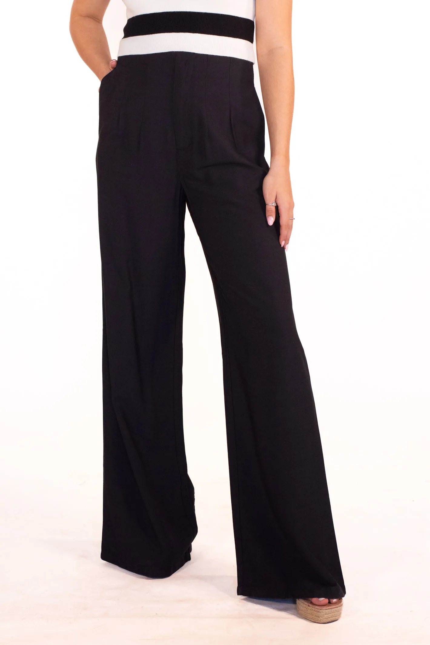 Sophisticated Company Black Trouser