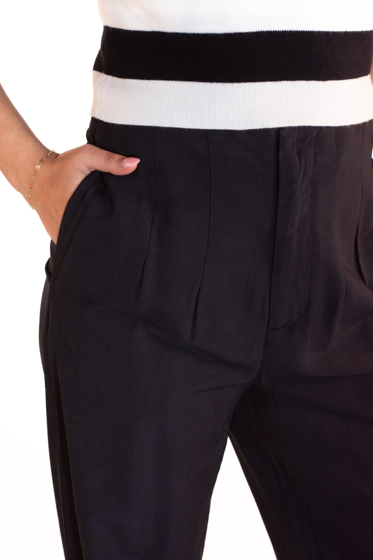 Sophisticated Company Black Trouser