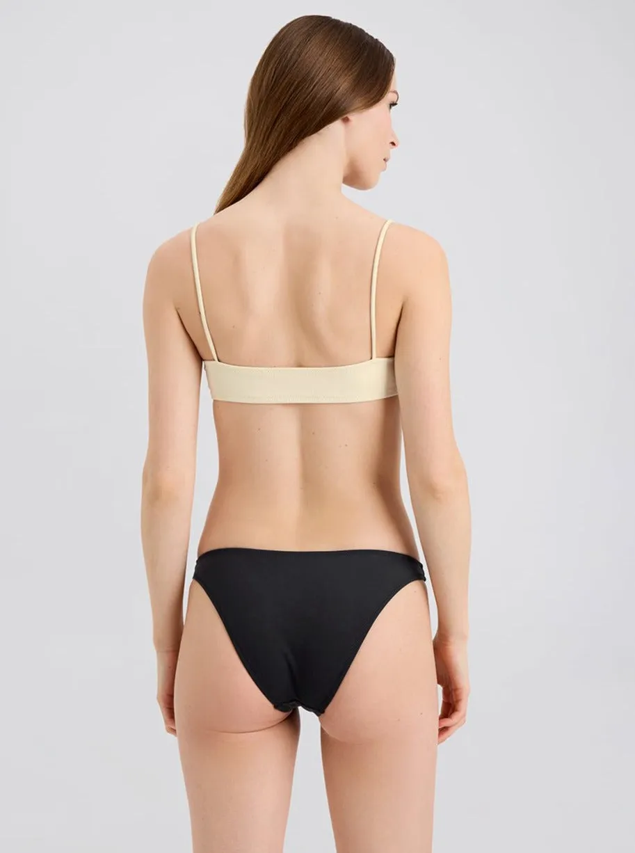 The Daniela Bikini Bottom in Noir