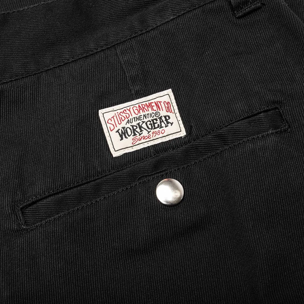 Twill Workgear Trouser - Black