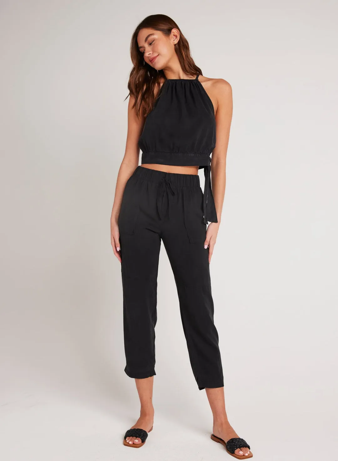 UTILITY TIE WAIST TROUSER