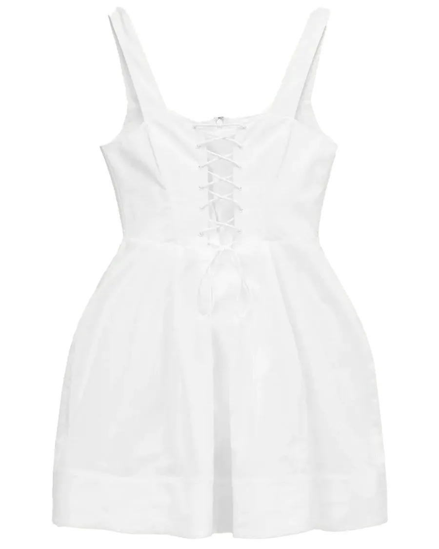 White Mini Sutton Dress