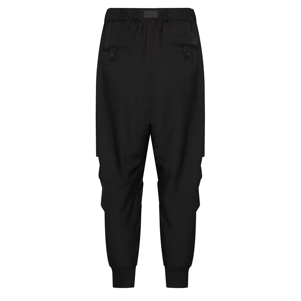 Y-3 SPORT UNIFORM CUFFED CARGO TROUSERS (MEN)